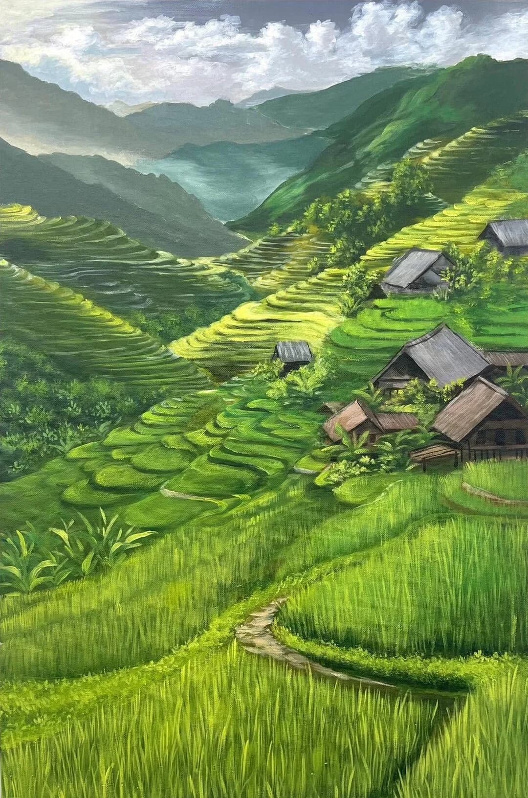 Tranh học viên