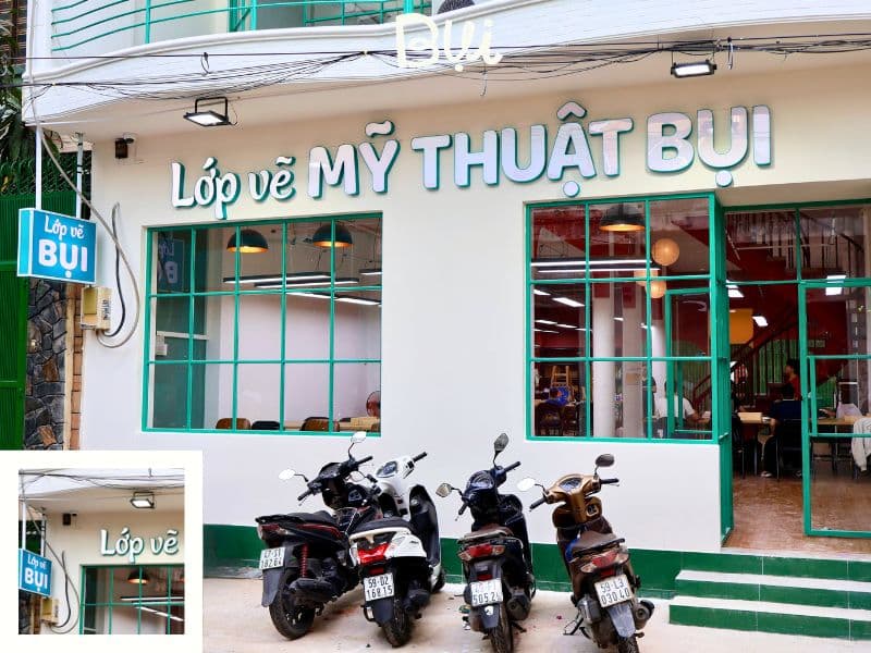 Lớp dạy vẽ quận Tân Bình Mỹ Thuật Bụi siêu thư giãn