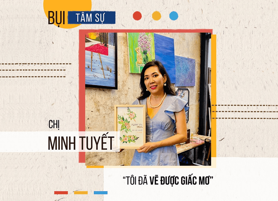 Học viên Minh Tuyết: "Tôi đã vẽ được giấc mơ"
