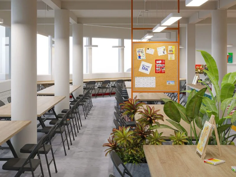 Lớp học vẽ cho trẻ em Mỹ thuật Bụi cơ sở quận 4