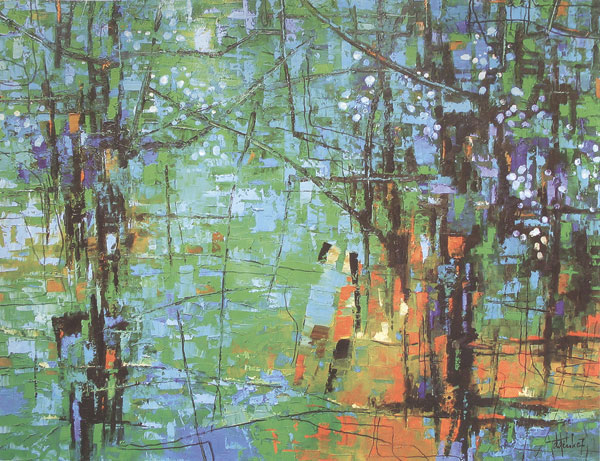 VŨ ĐĂNG ĐÍNH - Hương bưởi. Sơn dầu. 70x85cm. 2007 VŨ ĐĂNG ĐÍNH - Hương bưởi. Sơn dầu. 70x85cm. 2007