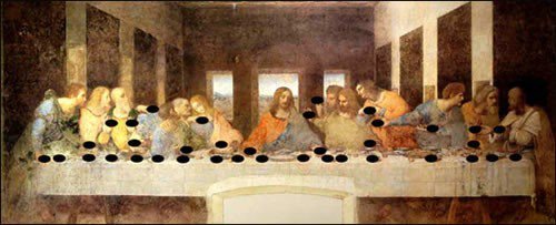 “Bữa tối cuối cùng” của Leonardo da Vinci “Bữa tối cuối cùng” của Leonardo da Vinci