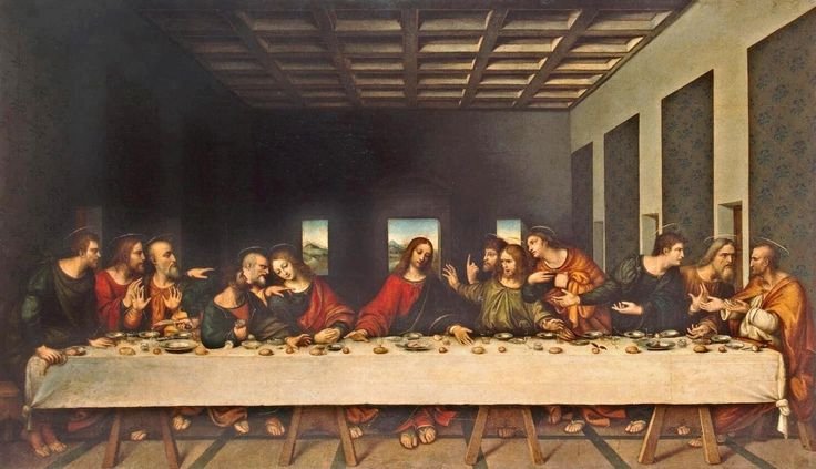 “Bữa tối cuối cùng” của Leonardo da Vinci “Bữa tối cuối cùng” của Leonardo da Vinci