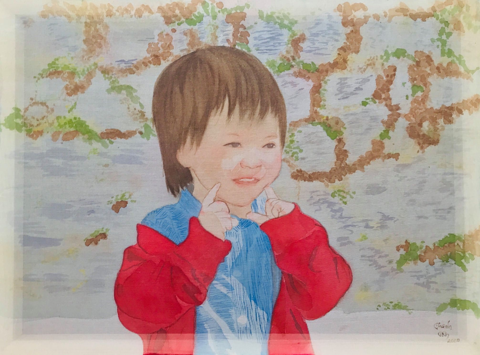 Lớp vẽ Tranh lụa