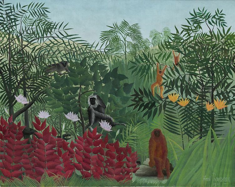 "Tropical Forest with Monkeys" (1910)