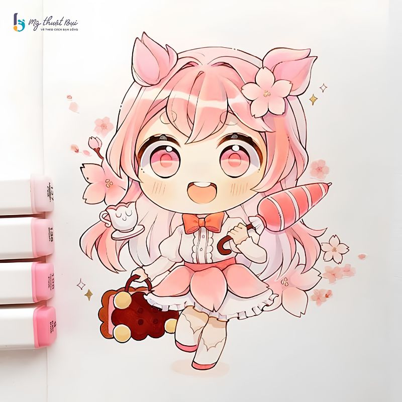 hình ảnh chibi nữ cute hình ảnh chibi nữ cute