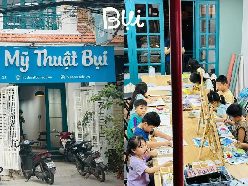 Lớp vẽ Mỹ Thuật Bụi Quận 8