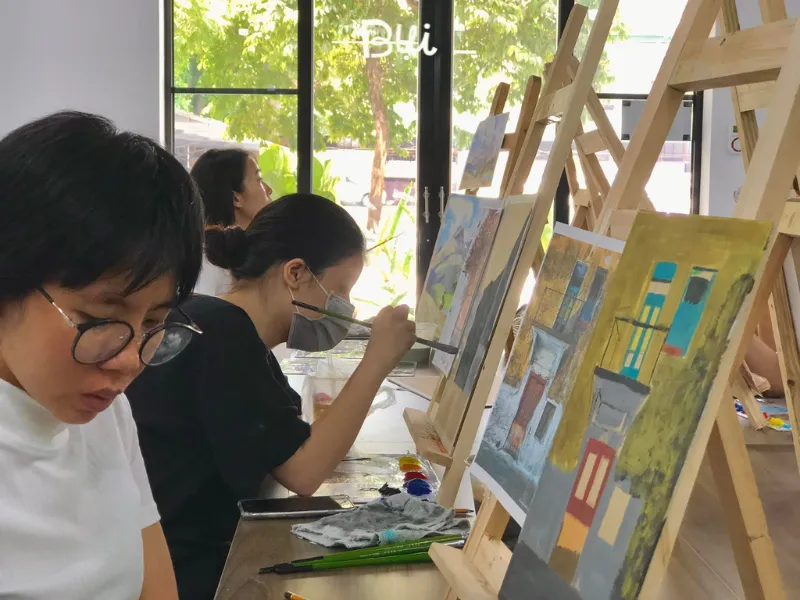 Vì sao nhiều người lớn ở TP.HCM tìm đến học lớp vẽ? Vì sao nhiều người lớn ở TP.HCM tìm đến học lớp vẽ?