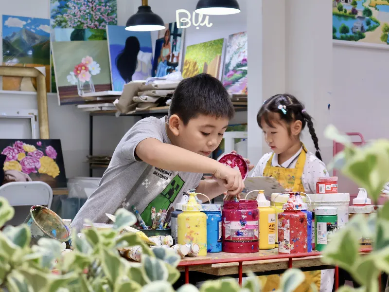 Lợi ích khi cho bé học vẽ từ sớm