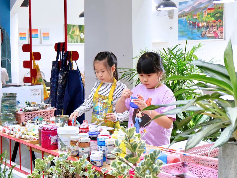 Điểm đặc biệt của lớp vẽ cho bé tại Tân Bình của Mỹ Thuật Bụi