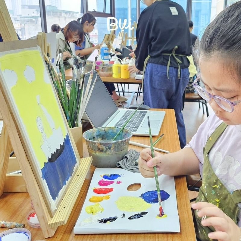 Hình ảnh học viên lớp Bụi Nhỏ ở Mỹ Đình Quận Từ Liêm