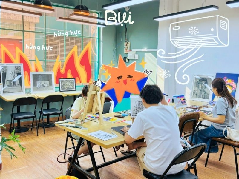 Lợi ích khi học vẽ tại Mỹ Thuật Bụi