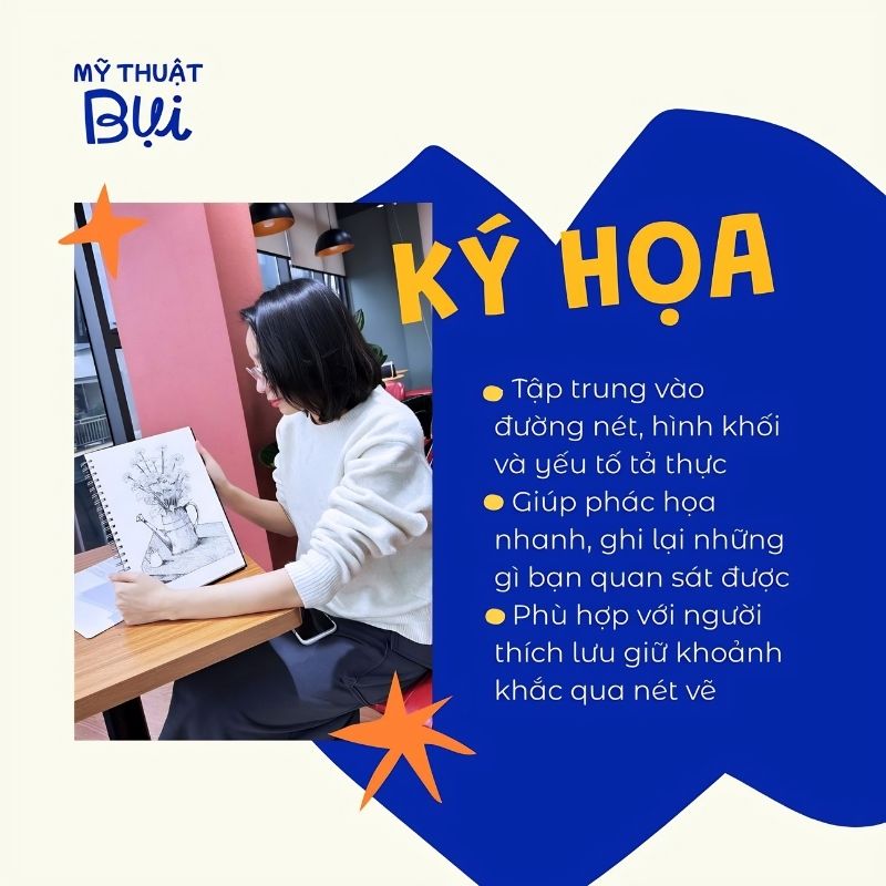 Lớp học vẽ ký họa