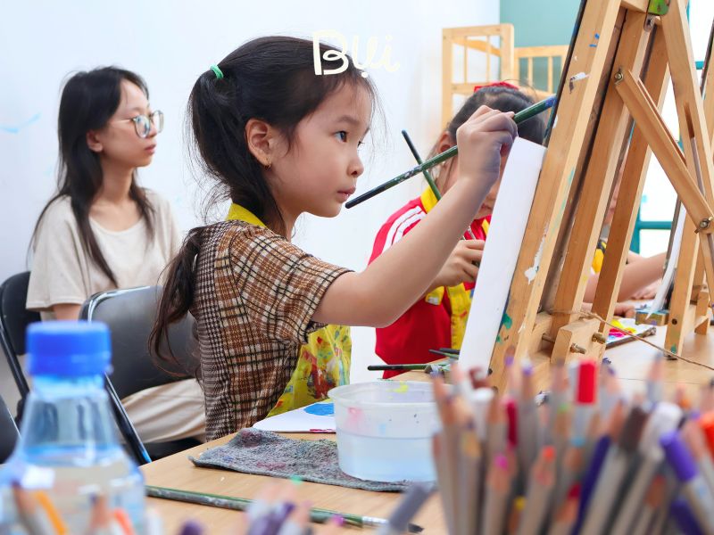 Thông tin lớp vẽ cho bé Quận 8 Mỹ Thuật Bụi