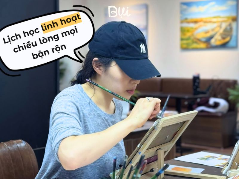 Những lý do học viên Quận 8 chọn Mỹ Thuật Bụi