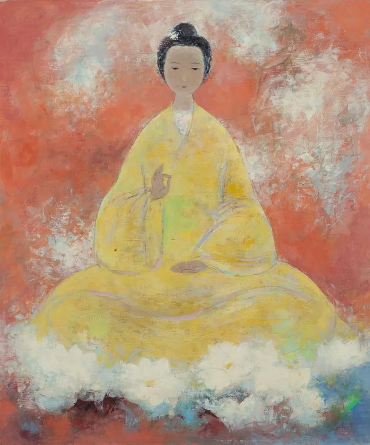 Tranh sơn dầu Thần tính (Divinité, 1984)
