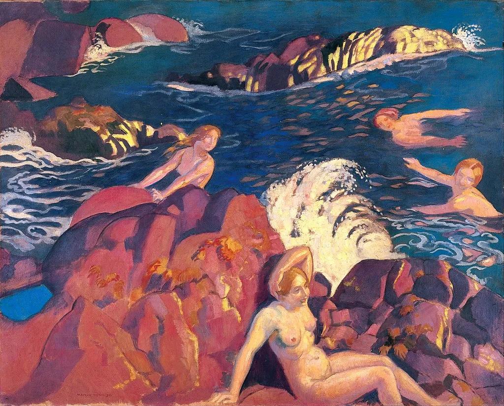 Tranh sơn dầu Wave của danh họa Maurice Denis