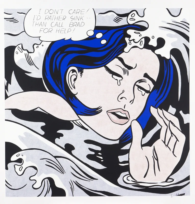 Tác phẩm Drowning Girl (1963)