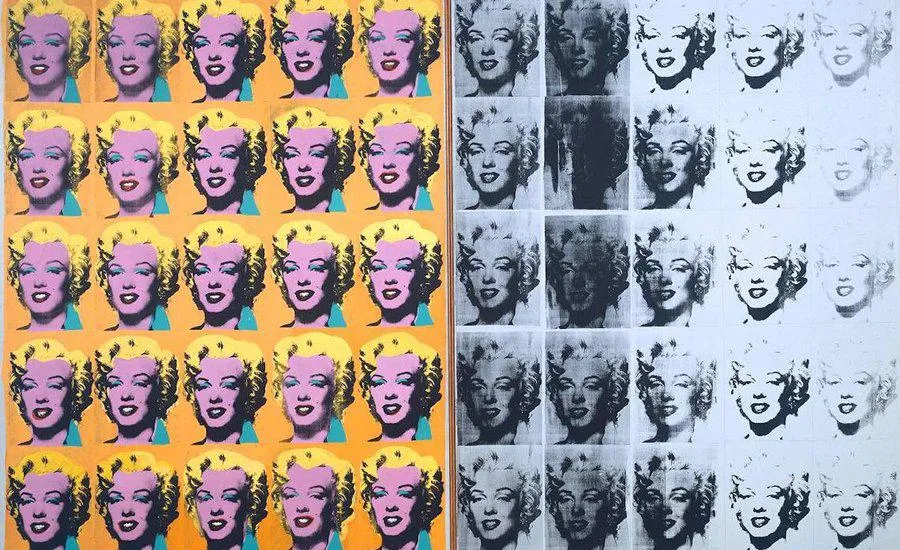 Tác phẩm Marilyn Diptych (1962)