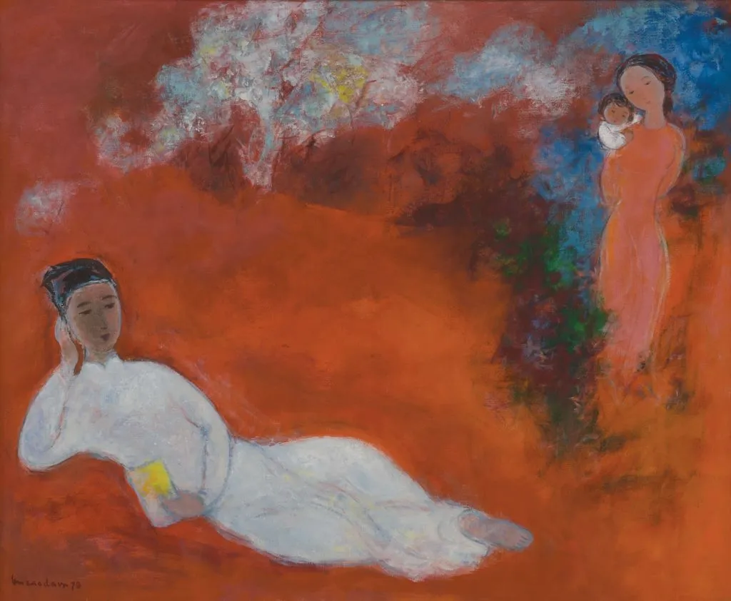 Tranh sơn dầu Hòa hợp (1978)