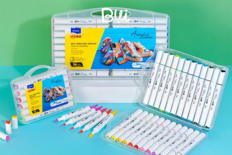 Acrylic marker (bút màu Acrylic)