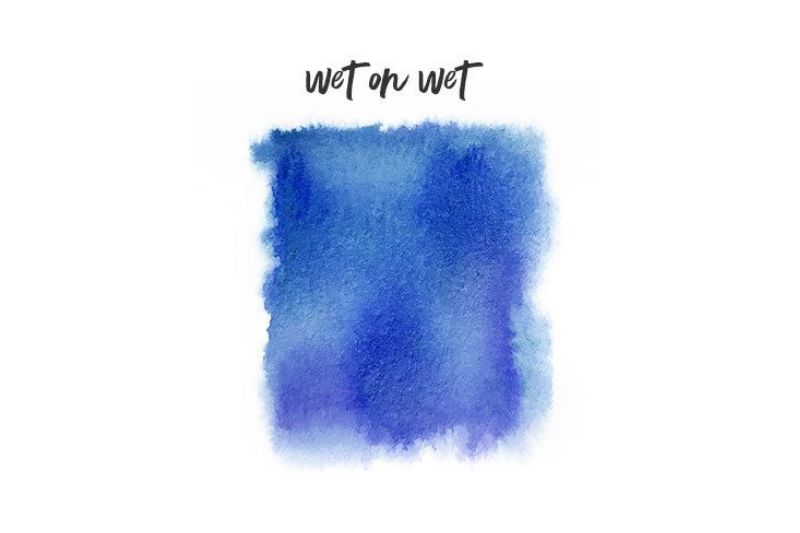 Ướt trên ướt (Wet-on-Wet)