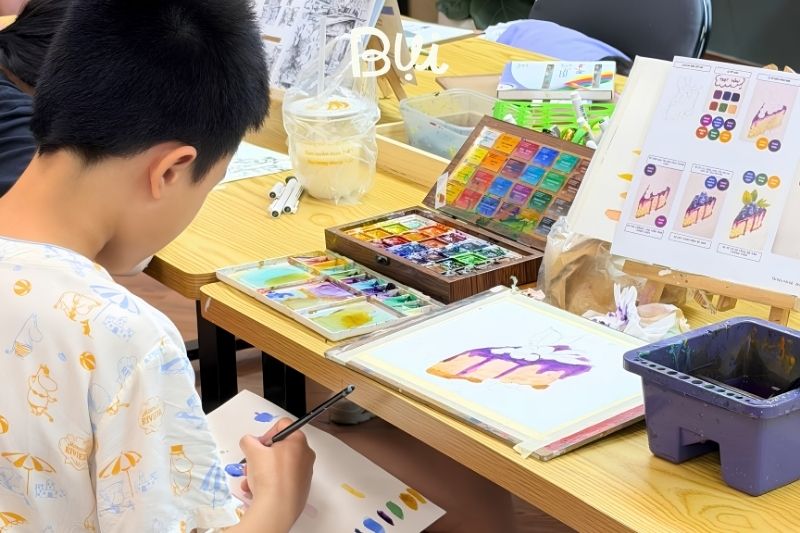 Lợi ích của việc cho bé học vẽ từ nhỏ