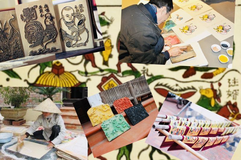 Quy trình chế tác tranh dân gian Đông Hồ
