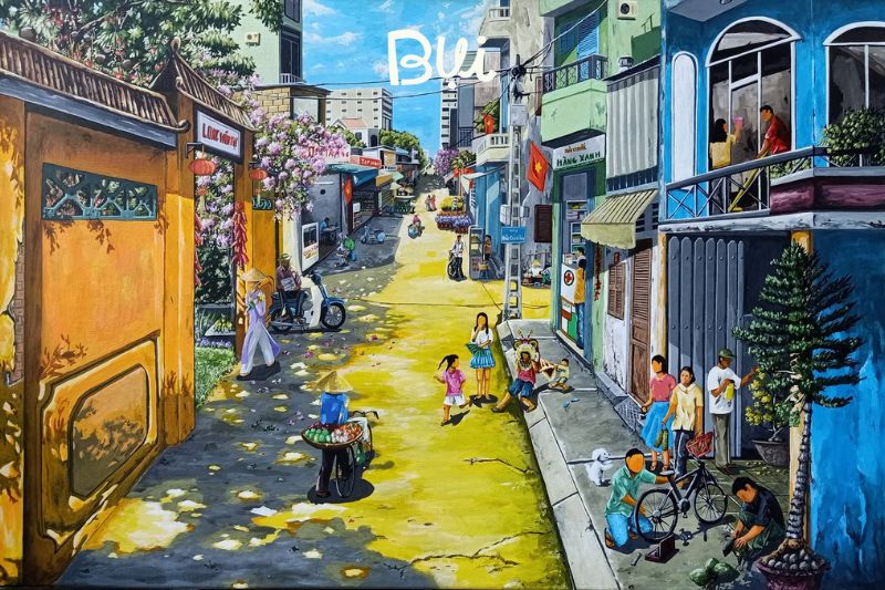 Tranh Acrylic