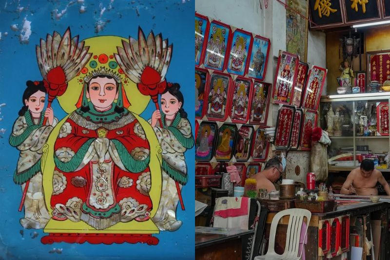 Tranh Kính (Kiếng) Nam Bộ