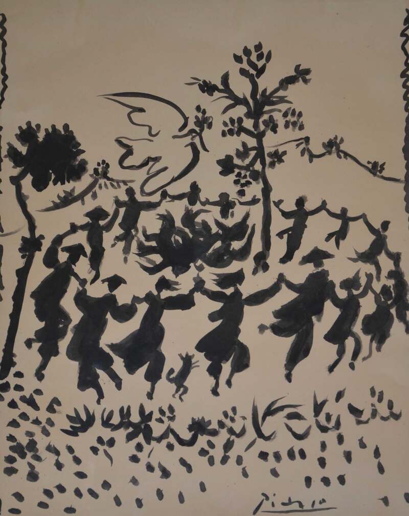 Bức tranh của danh họa Picasso về hòa bình ở Việt Nam được giới thiệu tại Pháp