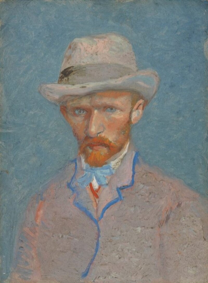 Chân dung tự họa mùa hè 1887 (Self-Portrait, Summer 1887)