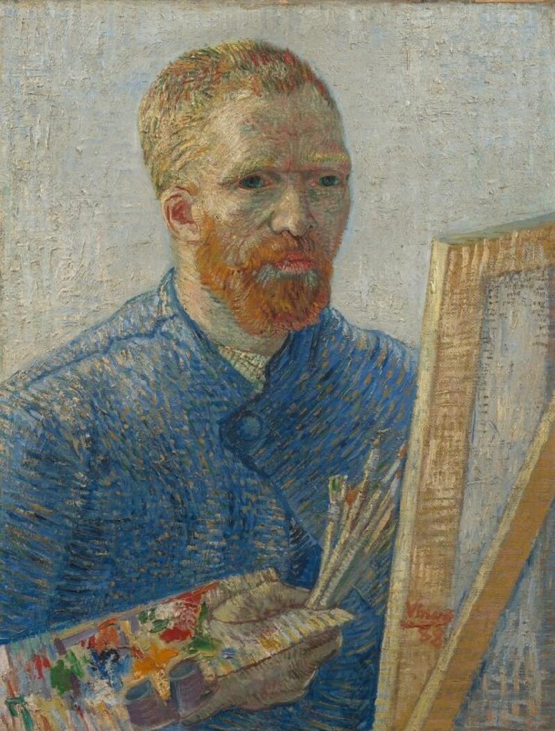 Chân dung tự họa khi là một họa sĩ 1887 - 1888 (Self-Portrait as a Painter)