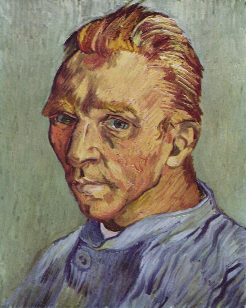 Chân dung tự họa không râu 1889 (Self-Portrait without Beard)