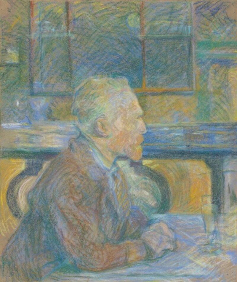 Bức chân dung do Henri de Toulouse-Lautrec vẽ (1887)