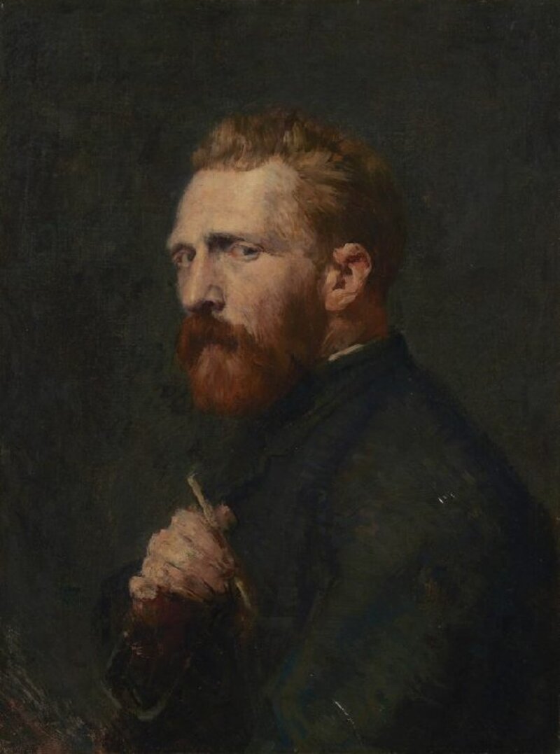 Bức chân dung do John Peter Russell vẽ (1886)